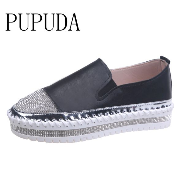 pupuda platform shoes women fashion casual shoes female 2020 new chunky sneakers comfortable slip on loafers, Black
pupuda platform shoes women fashion casual shoes female 2020 new chunky sneakers comfortable slip on loafers, Black