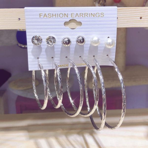 ximei amazing big 6 pairs/sets heart shape hoop earring metal stud fashion for women girl hyperbole jewelry earring, Golden;silver
ximei amazing big 6 pairs/sets heart shape hoop earring metal stud fashion for women girl hyperbole jewelry earring, Golden;silver