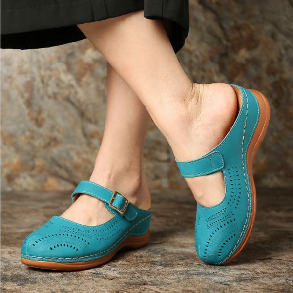 dress shoes 2021 women's sandals retro floral sweet platform woman flat ladies pu leather sandalia feminina footwear plus size, Black
dress shoes 2021 women's sandals retro floral sweet platform woman flat ladies pu leather sandalia feminina footwear plus size, Black