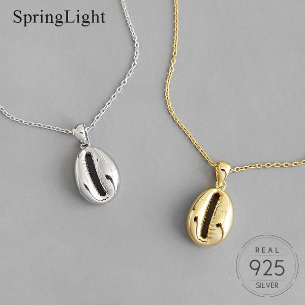 chains springlight simple conch shell pendant necklace real 925 sterling silver creative handmade fine jewelry necklaces for women
chains springlight simple conch shell pendant necklace real 925 sterling silver creative handmade fine jewelry necklaces for women