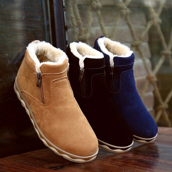 2020 new men winter boots zipper boots men snow super comfort winter shoes ankle fur shoes snow, Black
2020 new men winter boots zipper boots men snow super comfort winter shoes ankle fur shoes snow, Black