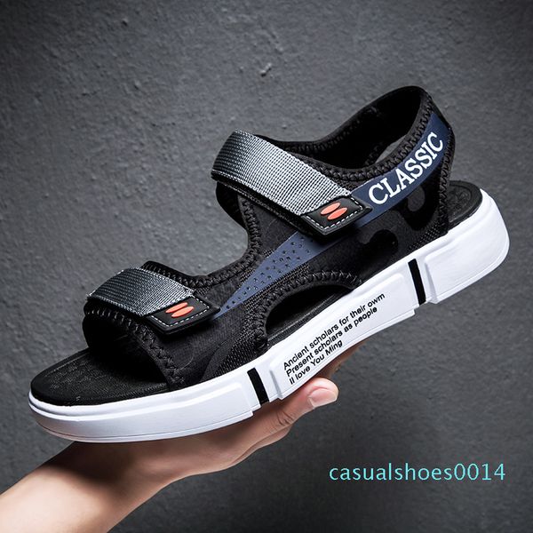 england style men fashion beach summer shoes outdoors seaside dress mesh sandals flat platform shoe man sandal sandalias sandale c14, Black
england style men fashion beach summer shoes outdoors seaside dress mesh sandals flat platform shoe man sandal sandalias sandale c14, Black