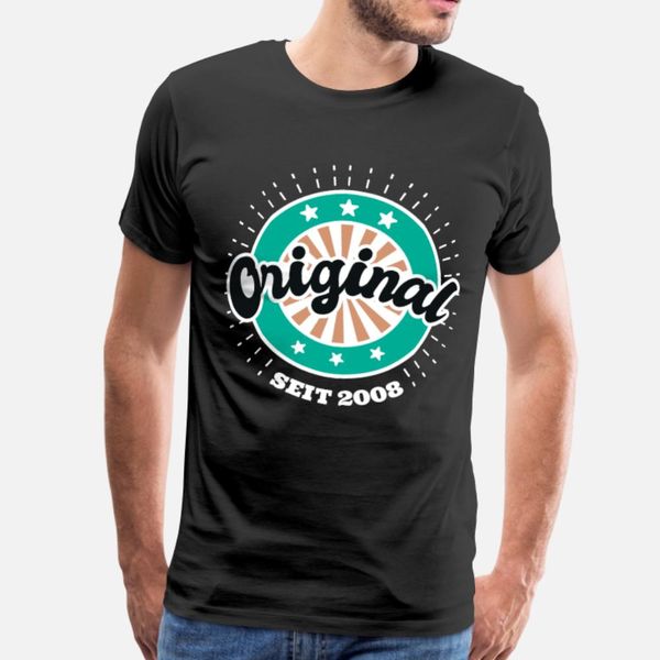 original seit 2008 t shirt men designing cotton crew neck solid color fit funny summer natural shirt
original seit 2008 t shirt men designing cotton crew neck solid color fit funny summer natural shirt