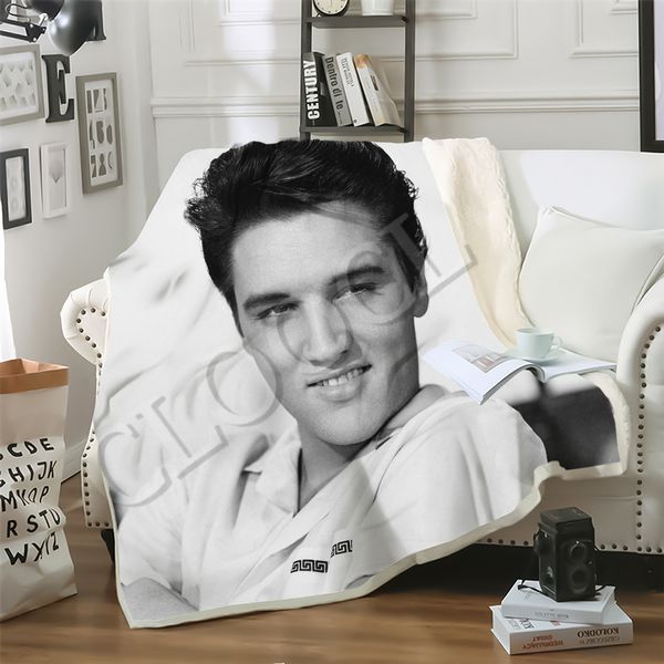 cloocl factory wholesale rock singer elvis presley blanket 3d print double layer casual sofa youth bedding throw fashion blankets
cloocl factory wholesale rock singer elvis presley blanket 3d print double layer casual sofa youth bedding throw fashion blankets