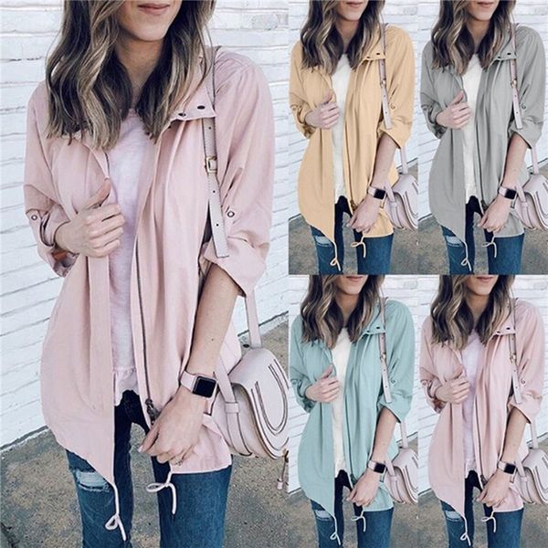 casual outdoor women jacket 20fw women solid color long sleeve mountaineering windbreaker clothing women winter jacket, Black;brown
casual outdoor women jacket 20fw women solid color long sleeve mountaineering windbreaker clothing women winter jacket, Black;brown