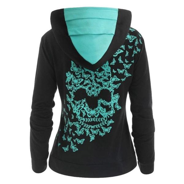 women's hoodies & sweatshirts woman clothes womens fashion butterfl skull print hoodie sweatshirt sweat a capuche femme, Black
women's hoodies & sweatshirts woman clothes womens fashion butterfl skull print hoodie sweatshirt sweat a capuche femme, Black