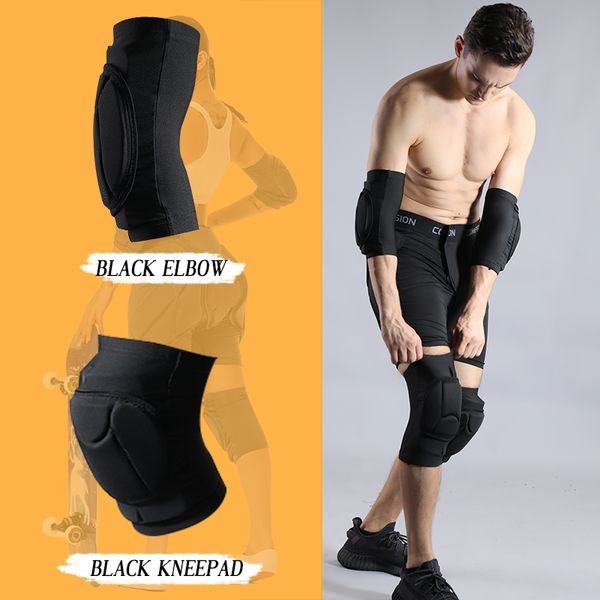 elbow & knee pads professional breathable fitness elastic soccer basketball sports anti-collision protective compression support, Black;gray
elbow & knee pads professional breathable fitness elastic soccer basketball sports anti-collision protective compression support, Black;gray