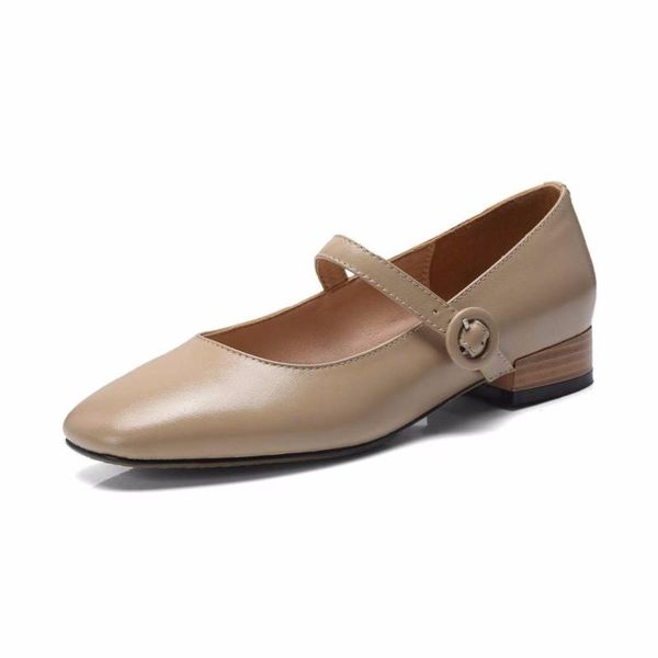 2021 genuine leather round toe buckle straps soft color square low heels women pumps shallow mary janes shoes l24, Black
2021 genuine leather round toe buckle straps soft color square low heels women pumps shallow mary janes shoes l24, Black