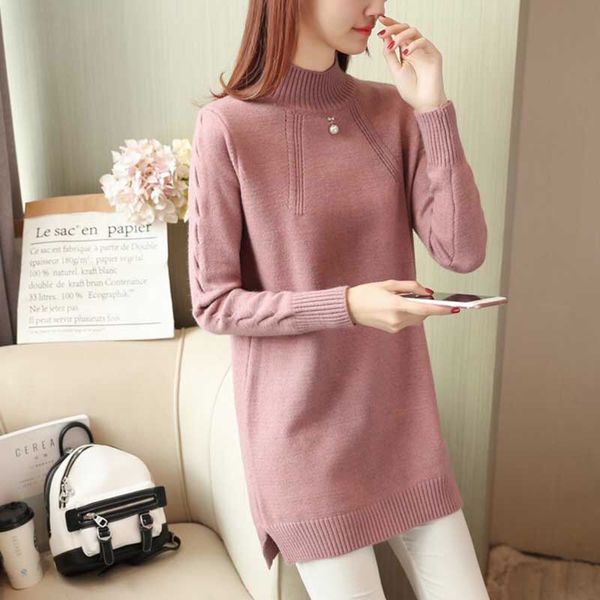 women's sweaters fashion 2021 women autumn winter embroidery brand long sweater dress pullovers warm pullover lady, White;black
women's sweaters fashion 2021 women autumn winter embroidery brand long sweater dress pullovers warm pullover lady, White;black