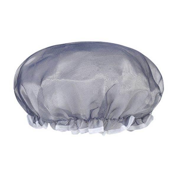 

shower cap for women,luxury silk lined bath caps, machine washable, adjustable reusable,large satin shower cap 122074