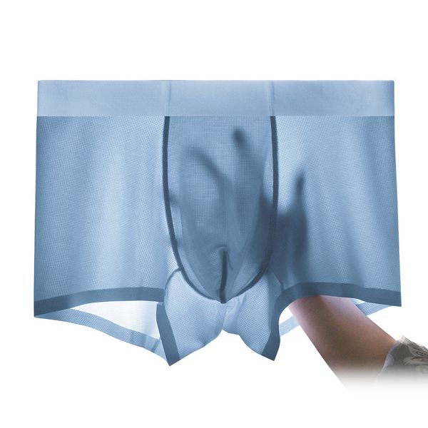 men underwear boxer shorts mens ice silk seamless u convex design very soft kilot male men's underpants cueca boxer homme, Black;white
men underwear boxer shorts mens ice silk seamless u convex design very soft kilot male men's underpants cueca boxer homme, Black;white