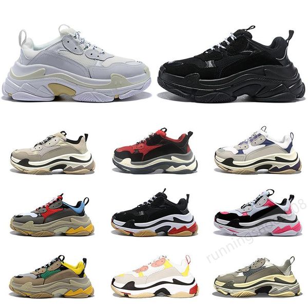 triple s platform sneakers for men women chaussures paris 17fw triple black cream yellow red casual shoes party shoes 36-45, White;red
triple s platform sneakers for men women chaussures paris 17fw triple black cream yellow red casual shoes party shoes 36-45, White;red