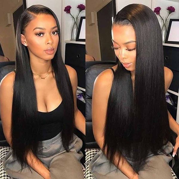 2020 new 26 inch straight lace front wig brazilian remy straight human hair lace front wig 4x4 lace closure for black women
2020 new 26 inch straight lace front wig brazilian remy straight human hair lace front wig 4x4 lace closure for black women
