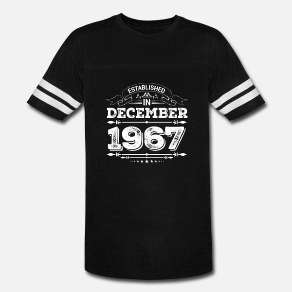 established in december 1967 present t shirt men customize cotton o-neck outfit gift funny casual summer natural shirt
established in december 1967 present t shirt men customize cotton o-neck outfit gift funny casual summer natural shirt