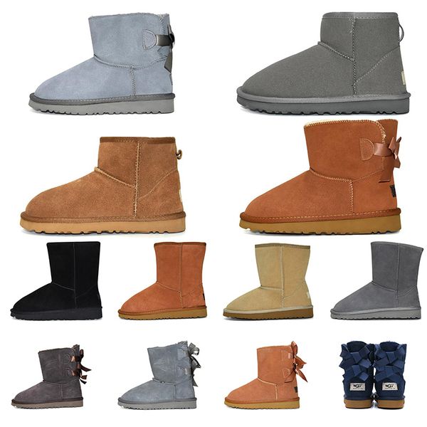 2020 australia boots with bow snow ankle boot chestnut grey navy pink beige brown sneakers women shoes size 36-41, Black
2020 australia boots with bow snow ankle boot chestnut grey navy pink beige brown sneakers women shoes size 36-41, Black