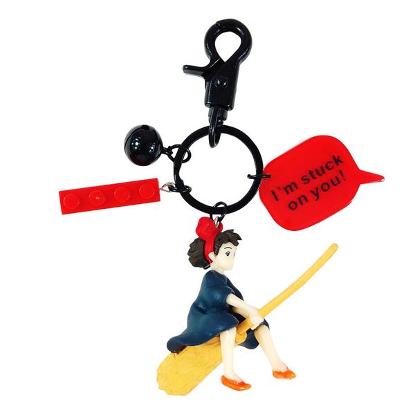 cute girl bag pendant gift with cartoon metal key chain, Black
cute girl bag pendant gift with cartoon metal key chain, Black