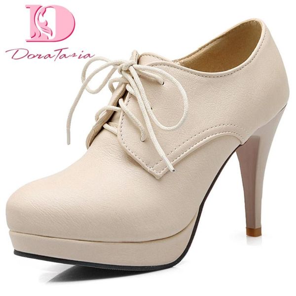 doratasia new brand new high heels platform british style office ladies shoes woman pumps, Black
doratasia new brand new high heels platform british style office ladies shoes woman pumps, Black