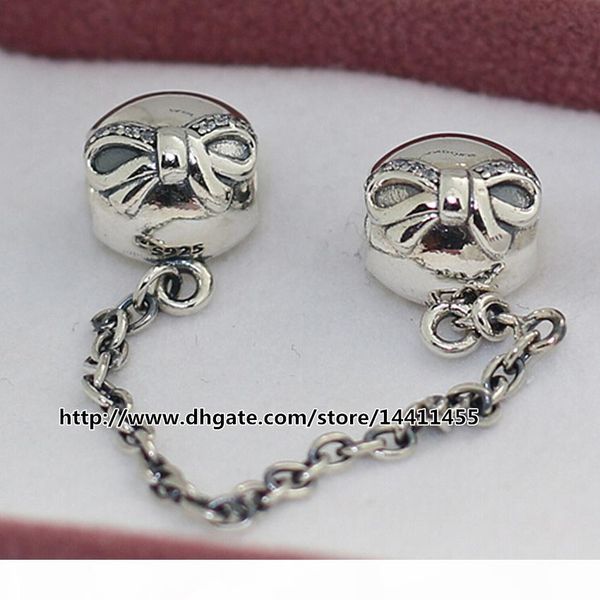 2015 winter 925 sterling silver dainty лук цепь безопасности шарик шарма с clear cz подходит для европейского ювелирных изделий браслеты оже, Black
2015 winter 925 sterling silver dainty лук цепь безопасности шарик шарма с clear cz подходит для европейского ювелирных изделий браслеты оже, Black
