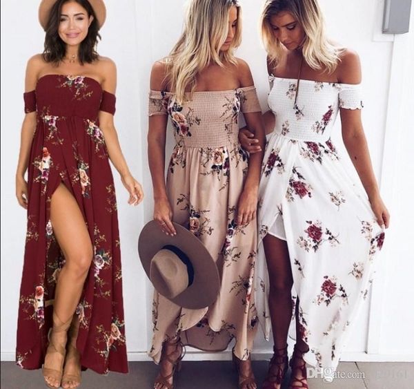 women floral print strapless boho dress evening gown party long maxi dress summer sundress casual dresses plus size002, Black;gray
women floral print strapless boho dress evening gown party long maxi dress summer sundress casual dresses plus size002, Black;gray