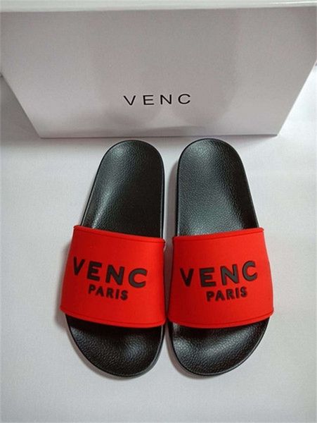classic style men women sandals genuine leather shoes slide summer fashion wide flat slippery sandals slippers flip flop with box size 35-45, Black
classic style men women sandals genuine leather shoes slide summer fashion wide flat slippery sandals slippers flip flop with box size 35-45, Black