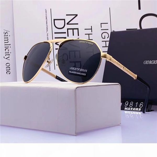 new luxury logo sunglasses designer sunglasses gold frame ellipse metal frame vintage coated lens polarized glasses with box 6colours-wx, White;black
new luxury logo sunglasses designer sunglasses gold frame ellipse metal frame vintage coated lens polarized glasses with box 6colours-wx, White;black