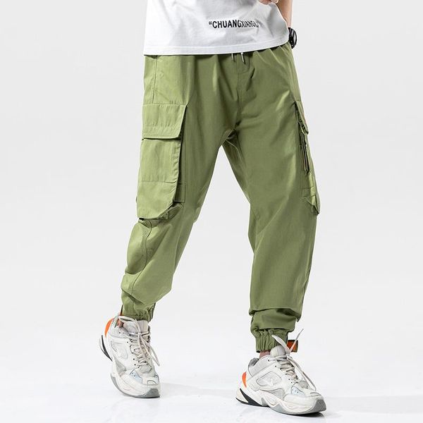 2020 spring new ins tide brand hip hop pants loose cotton men's casual pants beam mouth army green khaki men trousers, Black
2020 spring new ins tide brand hip hop pants loose cotton men's casual pants beam mouth army green khaki men trousers, Black