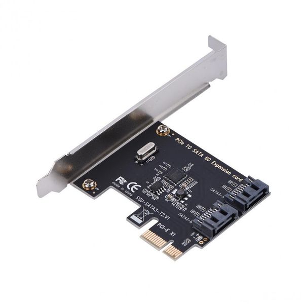 pci-e pci express to sata 3.0 extension card with bracket 2-port sata iii 6gbps expansion adapter boards for computer chassis
pci-e pci express to sata 3.0 extension card with bracket 2-port sata iii 6gbps expansion adapter boards for computer chassis
