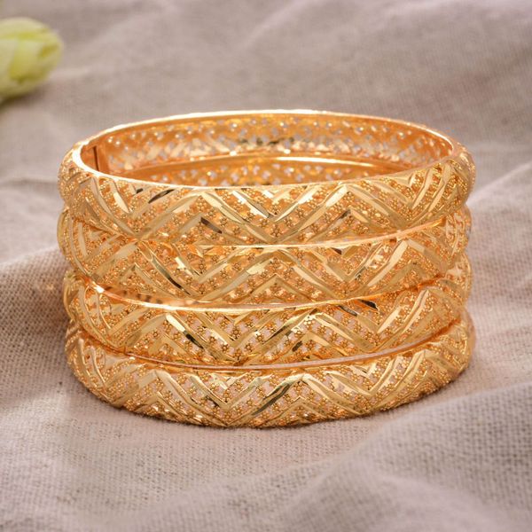 24k 4pcs/lot african gold color shiny bangles for women girls dubai circle bracelet jewelry ethiopian bride wedding jewerly gift, Black 
24k 4pcs/lot african gold color shiny bangles for women girls dubai circle bracelet jewelry ethiopian bride wedding jewerly gift, Black