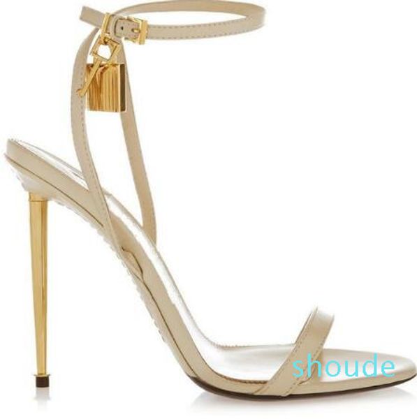 gold silver leather high heels gladiator sandals ankle strap padlock women pumps open toe metal heels women shoes, Black
gold silver leather high heels gladiator sandals ankle strap padlock women pumps open toe metal heels women shoes, Black
