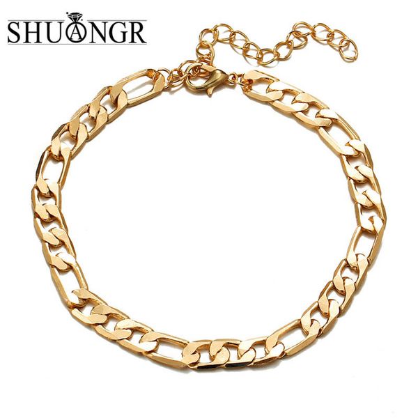shuangr golden cuba link chain anklets for women men ankle bracelet leg chain summer beach foot jewelry accessories t200901, Red;blue
shuangr golden cuba link chain anklets for women men ankle bracelet leg chain summer beach foot jewelry accessories t200901, Red;blue