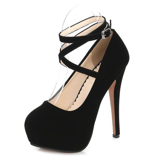 women ladies dress matching sweat absorption summer autumn party club ankle strap suede surface, Black
women ladies dress matching sweat absorption summer autumn party club ankle strap suede surface, Black