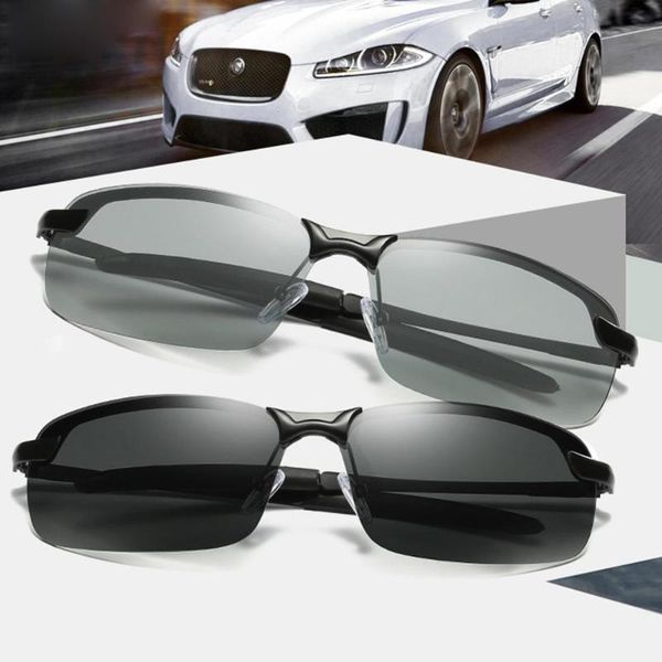 men sunglasses male pchromic polarized sun glasses change color sunglasses night version eyewear high quality, White;black
men sunglasses male pchromic polarized sun glasses change color sunglasses night version eyewear high quality, White;black