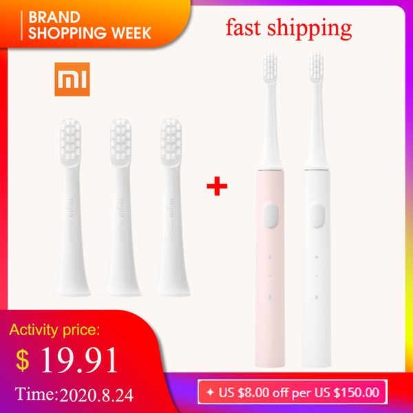 xiaomi mijia t100 sonic electric toothbrush ultrasonic automatic toothbrush usb rechargeable ipx7 waterproof for people
xiaomi mijia t100 sonic electric toothbrush ultrasonic automatic toothbrush usb rechargeable ipx7 waterproof for people
