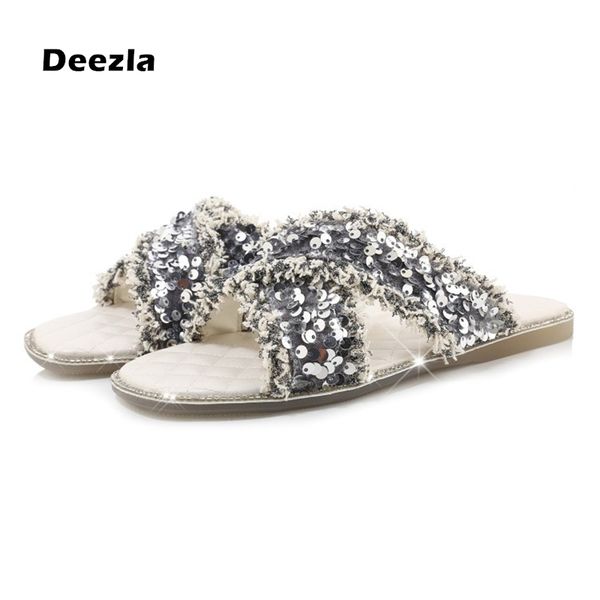 new women sequins slippers summer glitter flat soft pu female black flip flops banquet ladies slides fashion casual shoes deezla
new women sequins slippers summer glitter flat soft pu female black flip flops banquet ladies slides fashion casual shoes deezla