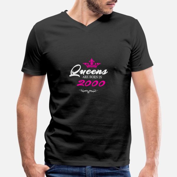 queens are born in 2000 t shirt men design tee shirt euro size s-3xl costume gift comfortable spring unique shirt
queens are born in 2000 t shirt men design tee shirt euro size s-3xl costume gift comfortable spring unique shirt