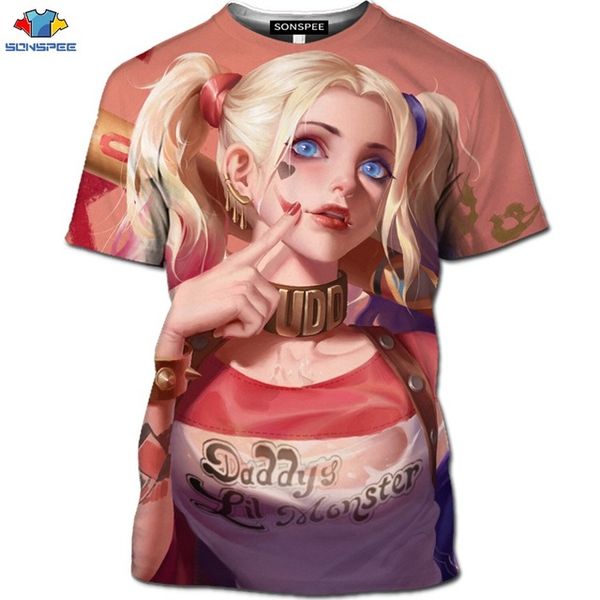 cartoon harley quinn movie suicide squad female clown animal 3d print shirts funny anime comics men clothing
cartoon harley quinn movie suicide squad female clown animal 3d print shirts funny anime comics men clothing