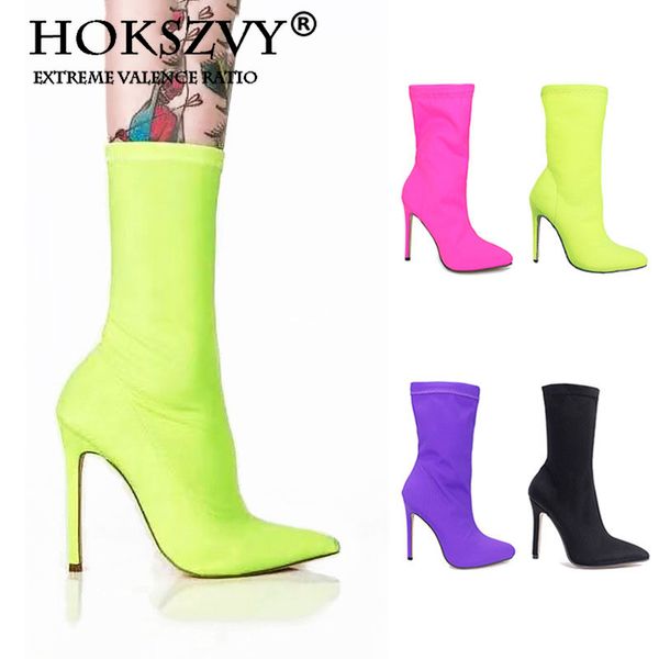 2020 women money women's shoes boots elastic pointed head fine heels socks high-heeled shoes size 43 zl-266-2, Black
2020 women money women's shoes boots elastic pointed head fine heels socks high-heeled shoes size 43 zl-266-2, Black