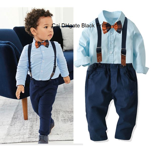 boys cotton solid long sleeve shirt + pants 2pcs suit set toddler kids gentleman formal clothes children overalls outfits set
boys cotton solid long sleeve shirt + pants 2pcs suit set toddler kids gentleman formal clothes children overalls outfits set