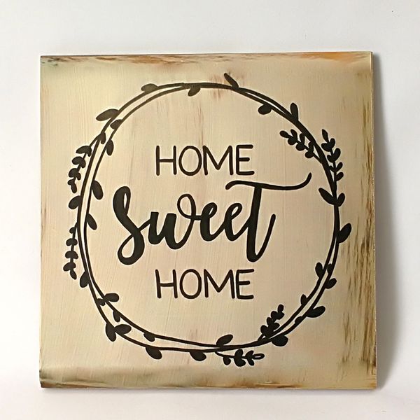 sweet home rustic wood sign farmhouse style sign hanging plaque
sweet home rustic wood sign farmhouse style sign hanging plaque