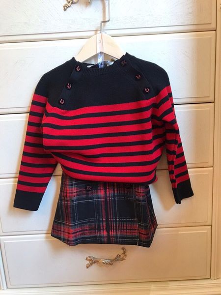 2pcs set toddler baby girl autumn winter clothes set long sleeve sweater plaid skirt outfit children clothing, White
2pcs set toddler baby girl autumn winter clothes set long sleeve sweater plaid skirt outfit children clothing, White