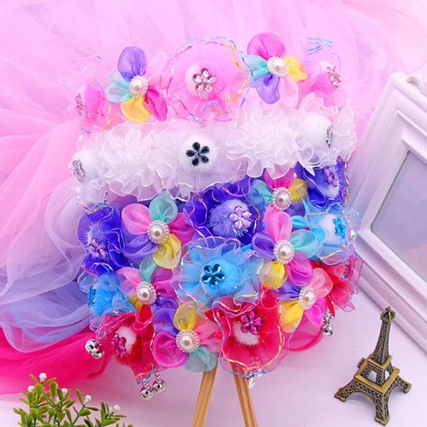 kids girls princess beads flower headband veil flowers girl bridal hairband hair wedding party favor headwear christmas, Slivery;white
kids girls princess beads flower headband veil flowers girl bridal hairband hair wedding party favor headwear christmas, Slivery;white