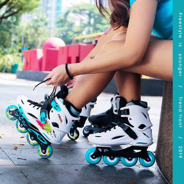 men and women fancy m1 professional roller skates single row college students roller skates beginners
men and women fancy m1 professional roller skates single row college students roller skates beginners
