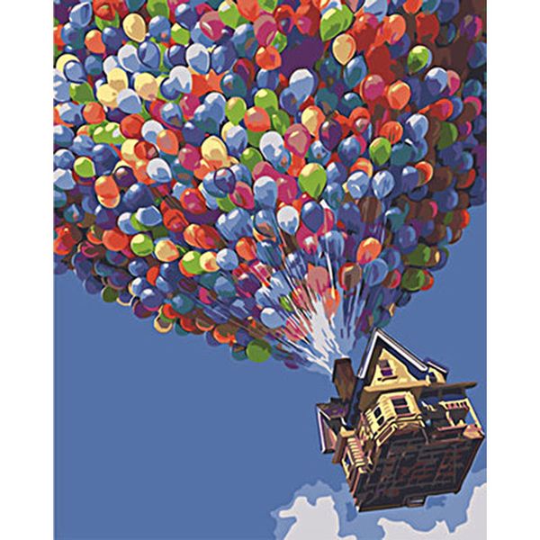 fashion frameless paint by numbers for adult, diy oil painting on canvas- colorful balloon 16x20in 
fashion frameless paint by numbers for adult, diy oil painting on canvas- colorful balloon 16x20in