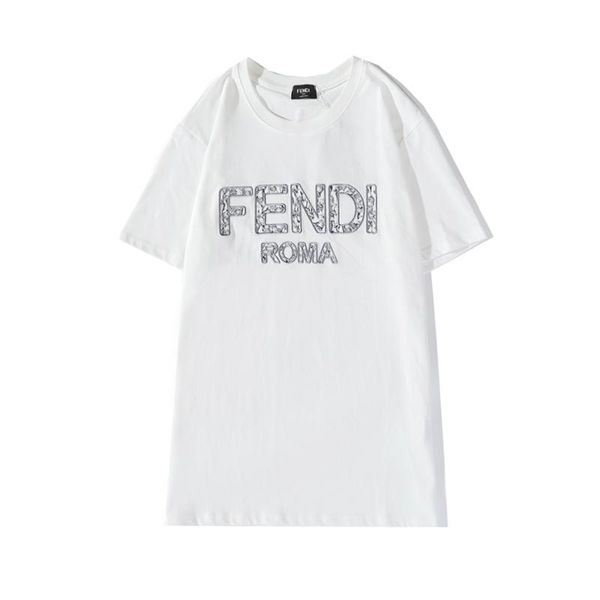 20ss mens designer t shirt ff men women couples casual short sleeve mens round neck tees s-2xl, White;black
20ss mens designer t shirt ff men women couples casual short sleeve mens round neck tees s-2xl, White;black