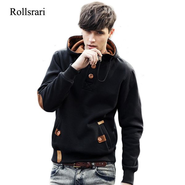 men's autumn winter casual hoodies men fashion sweatshirt long sleeve hoodies capucha cloak hooded male sudaderas hombre 107, Black
men's autumn winter casual hoodies men fashion sweatshirt long sleeve hoodies capucha cloak hooded male sudaderas hombre 107, Black