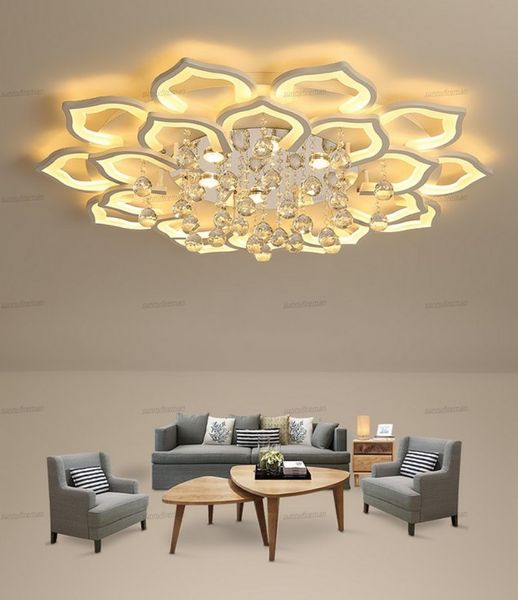 modern led ceiling lights fixtures for living room white k9 crystal home bedroom lamp with remote control dimmable plafon lustre
modern led ceiling lights fixtures for living room white k9 crystal home bedroom lamp with remote control dimmable plafon lustre