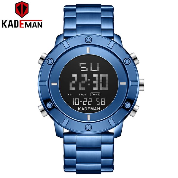 kademan luxury watches business men sport watch stainless steel 3atm digital wristwatch original brand casual clock 2020 new man, Slivery;brown
kademan luxury watches business men sport watch stainless steel 3atm digital wristwatch original brand casual clock 2020 new man, Slivery;brown