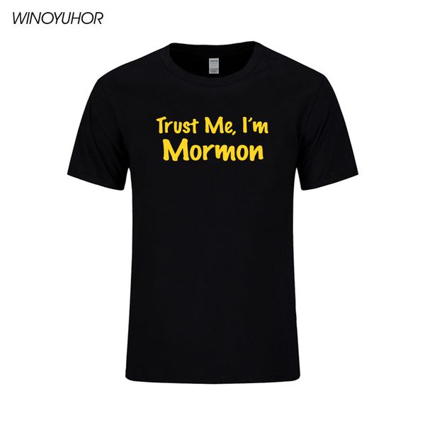 trust me i'm mormon letters print men t shirt summer fashion casual funny shirt for man short sleeve tee
trust me i'm mormon letters print men t shirt summer fashion casual funny shirt for man short sleeve tee