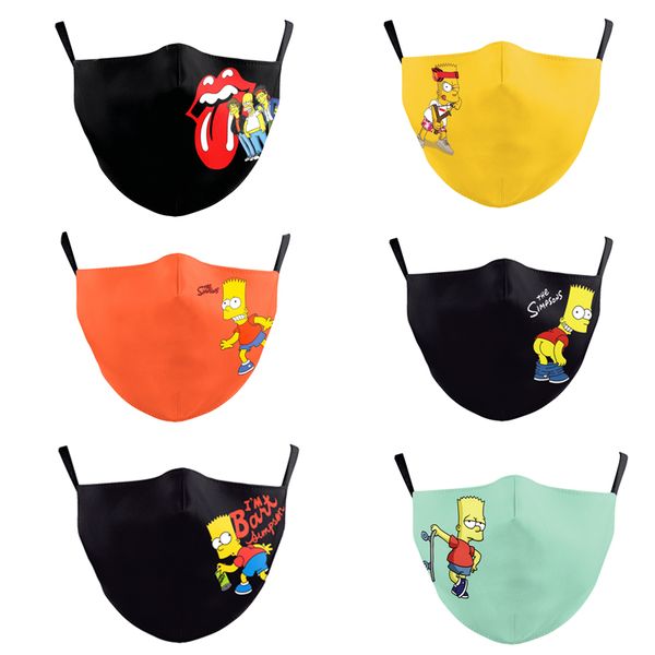 the new cartoon series the simpsons creative fashion digital printing masks dust-proof and fog-proof cycling reusable masks
the new cartoon series the simpsons creative fashion digital printing masks dust-proof and fog-proof cycling reusable masks