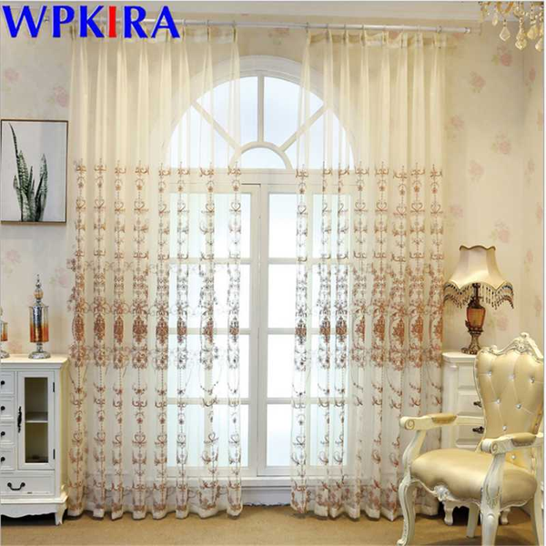 european luxurious tulle curtain for living room sheer curtain bedroom embroidery voile sheer kitchen drape panel 1pc x-ad376#30
european luxurious tulle curtain for living room sheer curtain bedroom embroidery voile sheer kitchen drape panel 1pc x-ad376#30